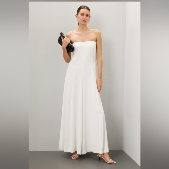 Rosetta Getty x RTR Strapless Jumpsuit, Size 2! Excellent condition! - Picture 1 of 13